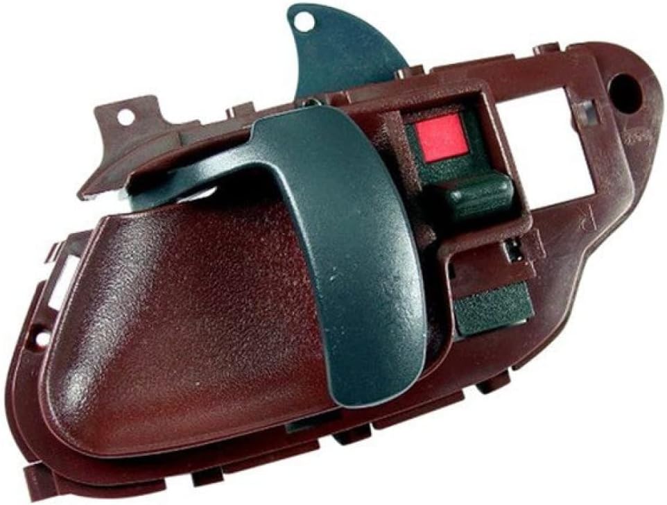 KarParts360 Para Chevy K1500 1999 Manija de puerta interior lado del conductor y del pasajero  Par  Delantero  Rojo  GM1352103, GM1353103  15708049,