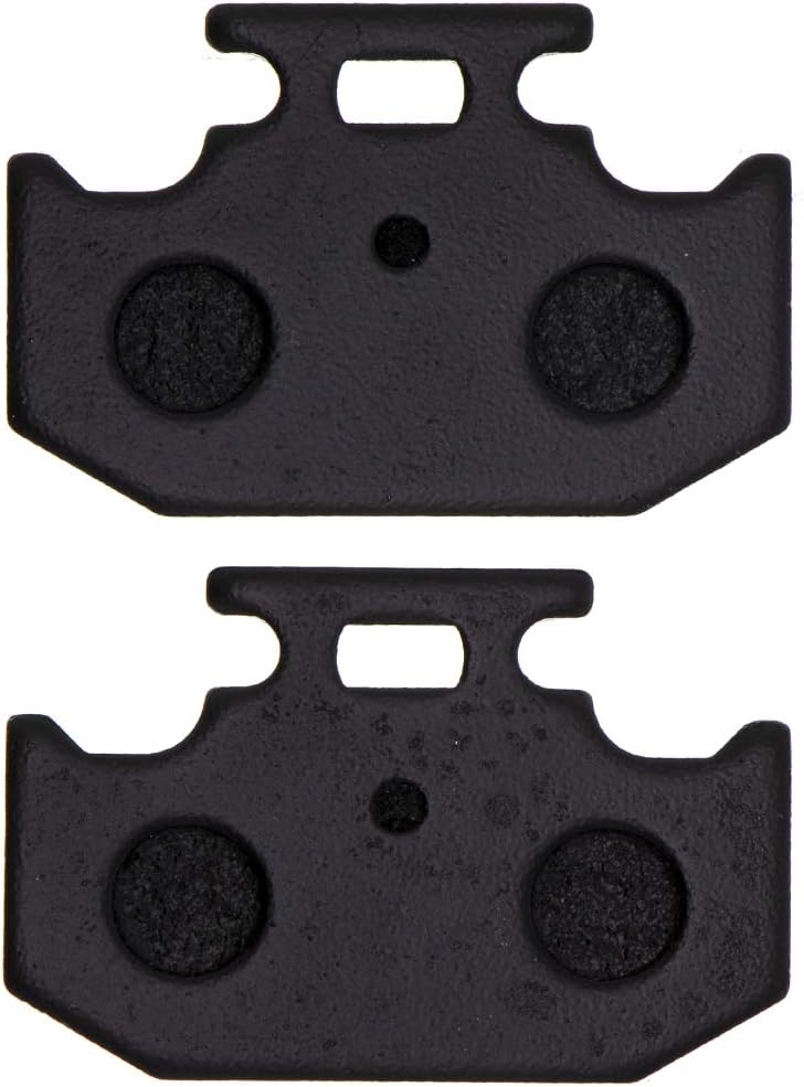 NICHE Juego de pastillas de freno de estacionamiento para Yamaha 5B4-25806-00 BG4-25806-00 semimetálico