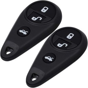 2 llaveros remotos compatibles para Subaru Forester Impreza Tribeca B9 Tribeca Legacy Outback FCC 3495A-WB1U711 88036SC030 NHVWB1U711 entrada sin 2 llaveros remotos compatibles para Subaru Forester Impreza Tribeca B9 Tribeca Legacy Outback FCC 3495A-WB1U711 88036SC030 NHVWB1U711 entrada sin