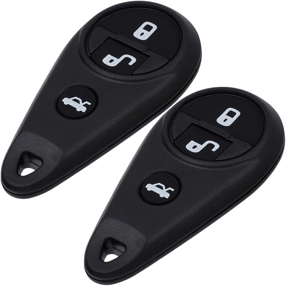 2 llaveros remotos compatibles para Subaru Forester Impreza Tribeca B9 Tribeca Legacy Outback FCC 3495A-WB1U711 88036SC030 NHVWB1U711 entrada sin