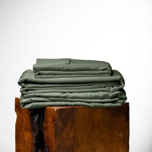 Olive + Crate Luxury Series – Juego de sábanas 100% Tencel de eucalipto tamaño Queen, 4 piezas, sábanas refrescantes súper suaves Bolsillo profundo Olive + Crate Luxury Series – Juego de sábanas 100% Tencel de eucalipto tamaño Queen, 4 piezas, sábanas refrescantes súper suaves Bolsillo profundo