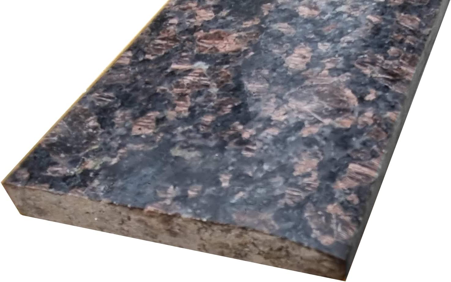 Umbral de granito marrón tostado  Hollywood individual (36 x 4 pulgadas)