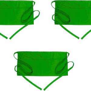 BOHARERS – Delantal ajustable para hombre y mujer, color negro BOHARERS – Delantal ajustable para hombre y mujer, color negro