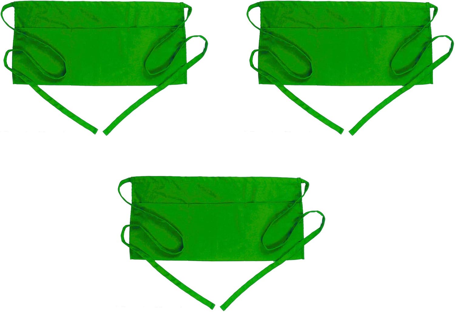 BOHARERS – Delantal ajustable para hombre y mujer, color negro