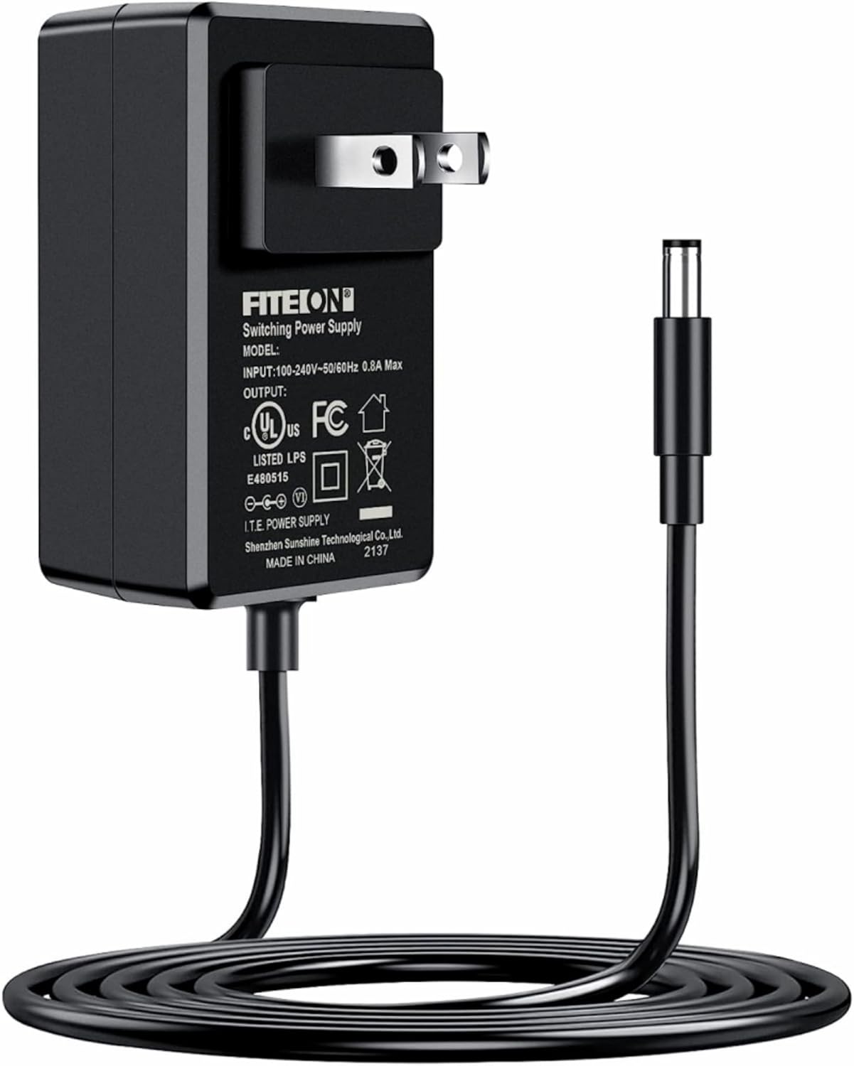 FITE ON Adaptador de 12 V CACC para silla de juegos X-Rocker Pro H3 51259 51396 5149201 5129101 5127301 5129601 X Rocker Pro Series Video Audio Game