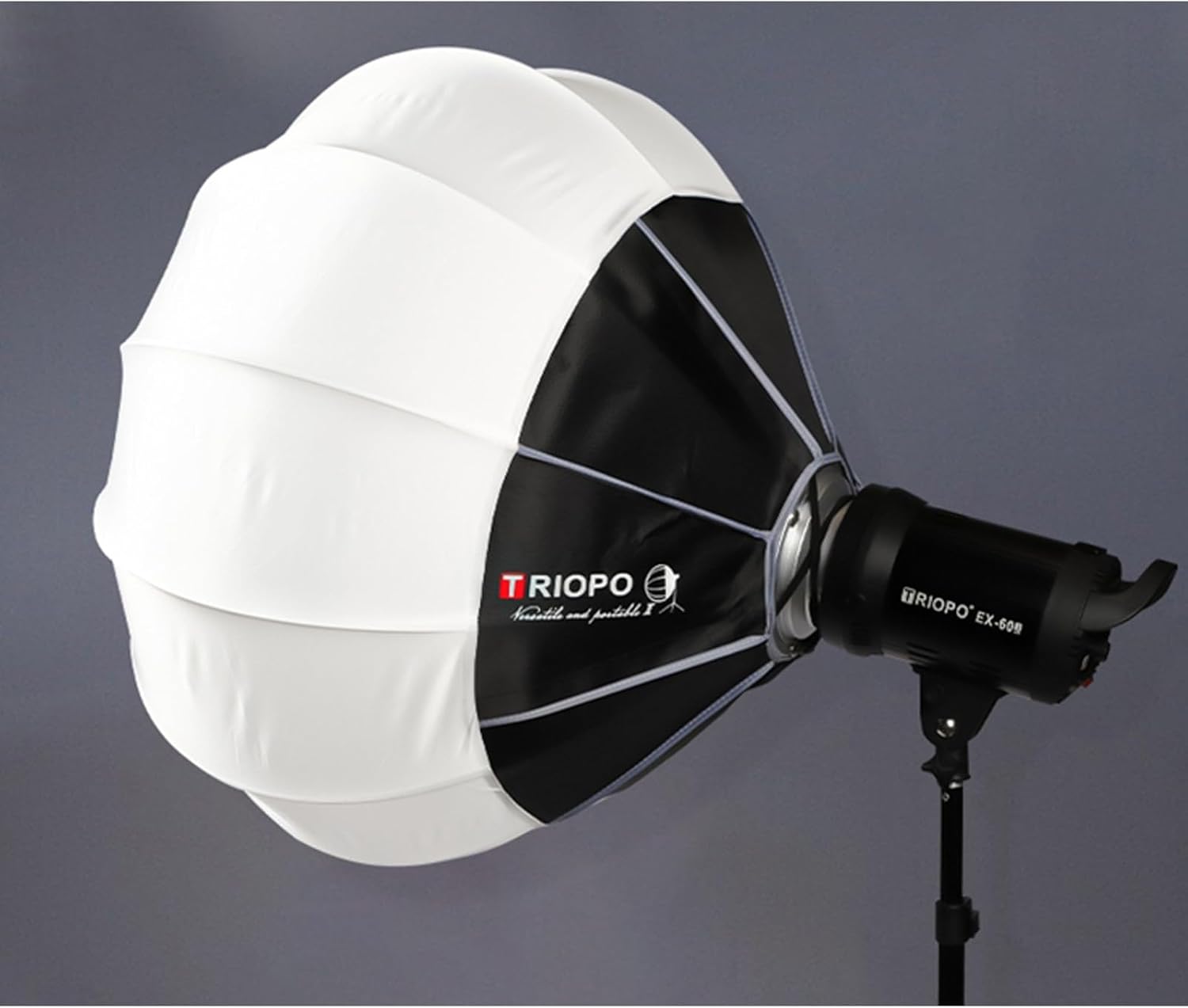 TRIOPO KQ65 – Modificador de luz suave para Aputure 300D Mark II 120D Godox SL-60W VL150 SL150WII FV150 AD200PRO AD300 AD400PRO AD600 VL300 L200
