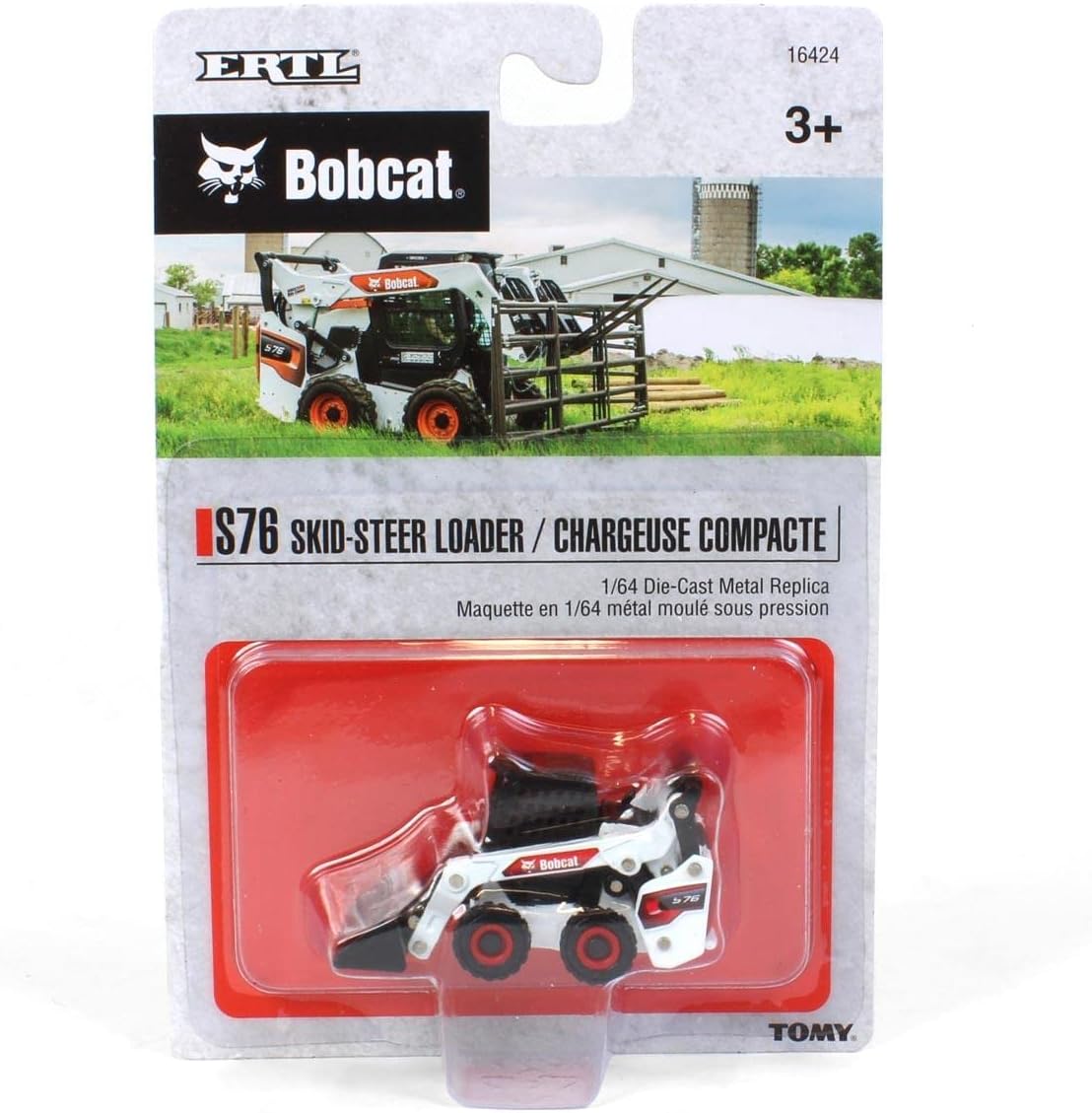 ERTL 164 Bobcat S76 Minicargadora 16424