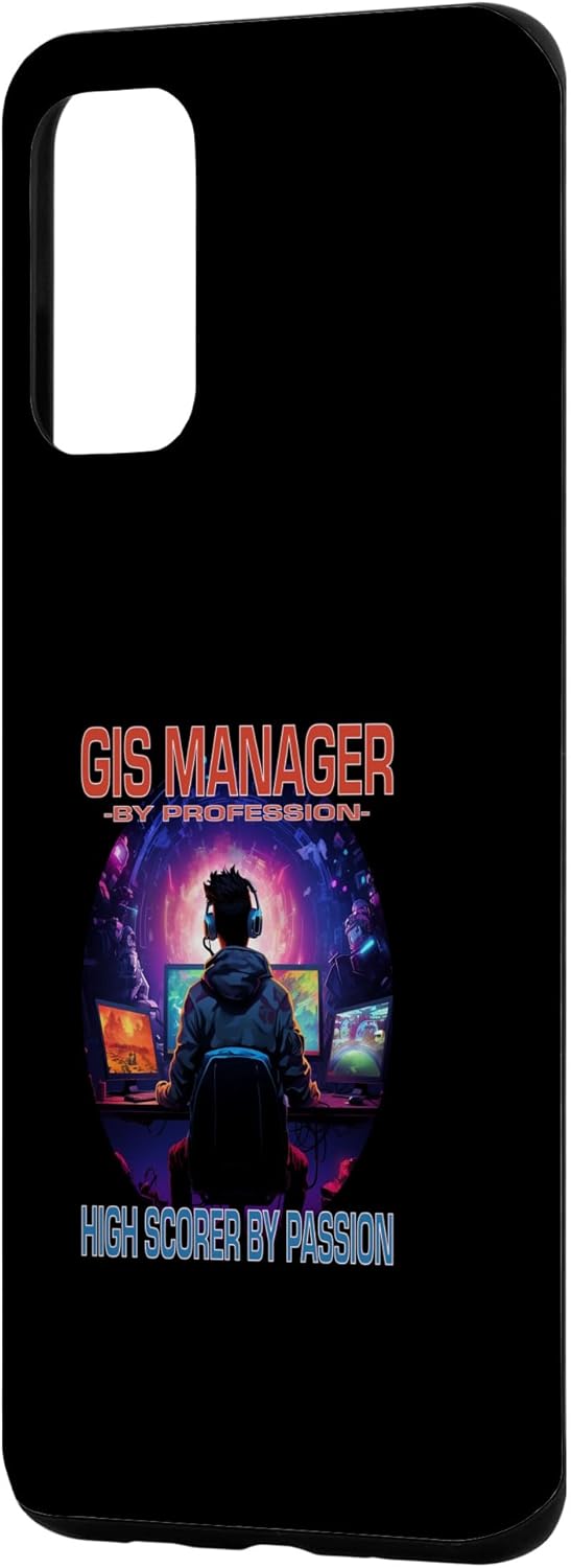 Galaxy S20+ GIS Manager Funny Gamer – Fun Pun Gaming Case