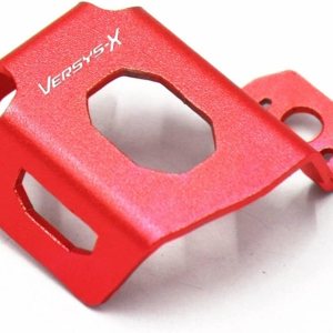 Para Kawasaki Versys X300 300 motocicleta CNC Accesorios aluminio depósito de líquido de freno trasero protector de cubierta de protector (color Para Kawasaki Versys X300 300 motocicleta CNC Accesorios aluminio depósito de líquido de freno trasero protector de cubierta de protector (color
