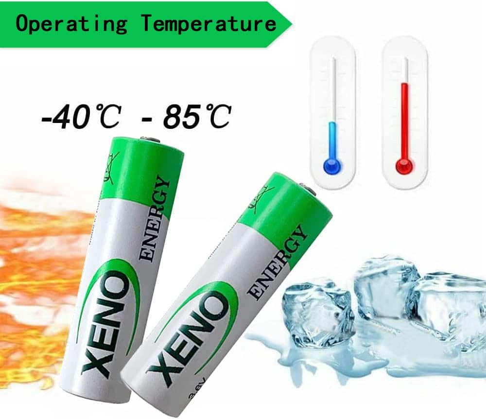 XIAOXX XL-060F 3.6V ER14505 – Batería inteligente para medidor de agua Xeno XL-060F AA 3.6V Li-SOCl2 Batería LS14500, TL-2 14500, LS-14500