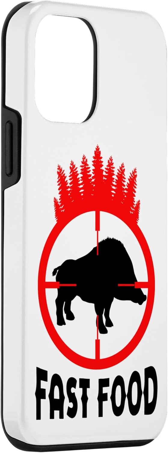 iPhone 12 mini Fast Food Hog Hunter Vintage Pig Hog Boar Hunting Case