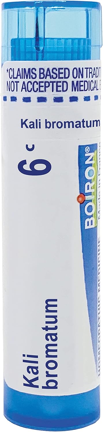Boiron Bromato Kali 6C para el insomnio con agitación – 80 pellets