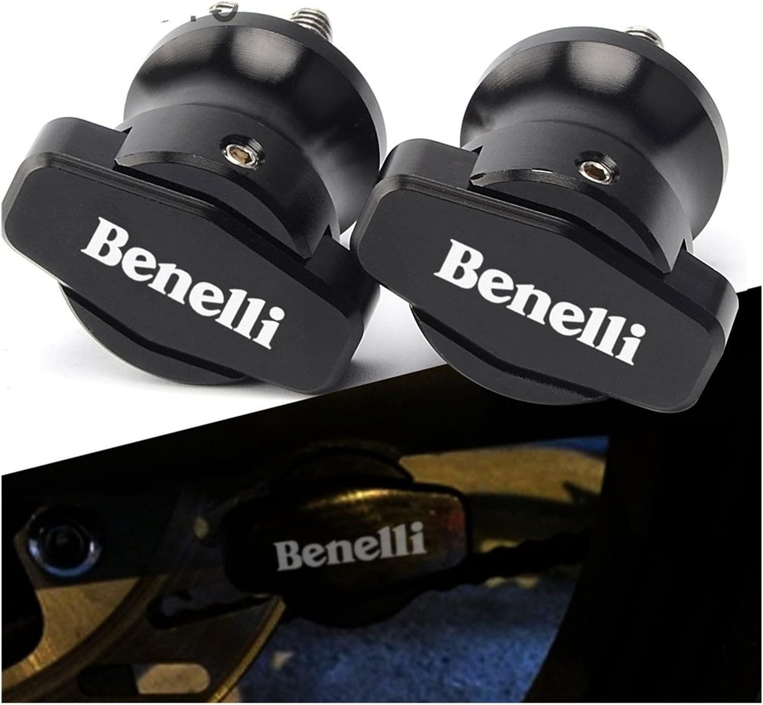 Accesorios de motocicleta M6 Carretes de basculante para Benelli para TRK 502X 251 302 para Trk502 para BJ 500 para BN 600i para TNT 125 300 600