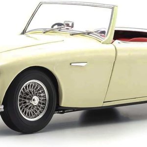 Kyosho Austin Healey 3000 Mk-1 (BN7) Convertible RHD (conducción a la derecha) Inglés Blanco 118 Modelo de coche fundido a presión 08149 EW Kyosho Austin Healey 3000 Mk-1 (BN7) Convertible RHD (conducción a la derecha) Inglés Blanco 118 Modelo de coche fundido a presión 08149 EW