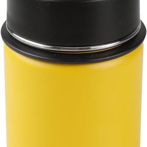 Tahoe Trails – Botella de agua de 12 onzas de acero inoxidable con aislamiento al vacío de doble pared., 12 onza, Amarillo Tahoe Trails – Botella de agua de 12 onzas de acero inoxidable con aislamiento al vacío de doble pared., 12 onza, Amarillo
