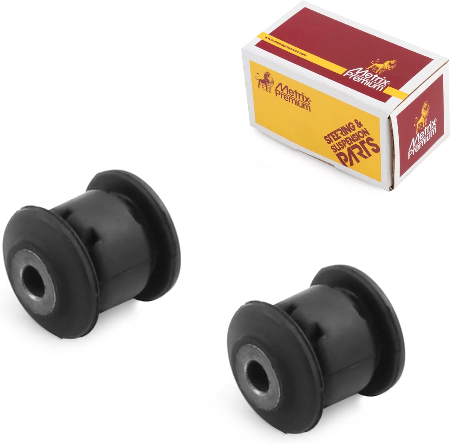Metrix Premium – 2 bujes de brazo de control delantero inferior delantero K200094 para Audi A3 06-13, 15-18 Q3, 15-18 Q3 Quattro, 08-15 TT Quattro,