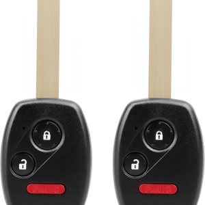 Llavero de repuesto para Honda Pilot 2005 2006 2007 2008, control remoto de entrada sin llave CWTWB1U545 35111-S9V-325, 2 piezas Llavero de repuesto para Honda Pilot 2005 2006 2007 2008, control remoto de entrada sin llave CWTWB1U545 35111-S9V-325, 2 piezas
