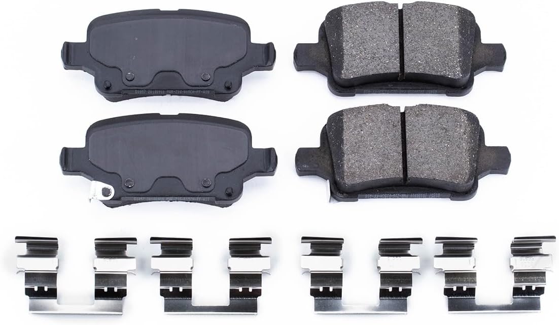 Rear Disc Brake Pad Set Compatible With Chevrolet Cruze 2016 2017 2018 2019 PC-295128