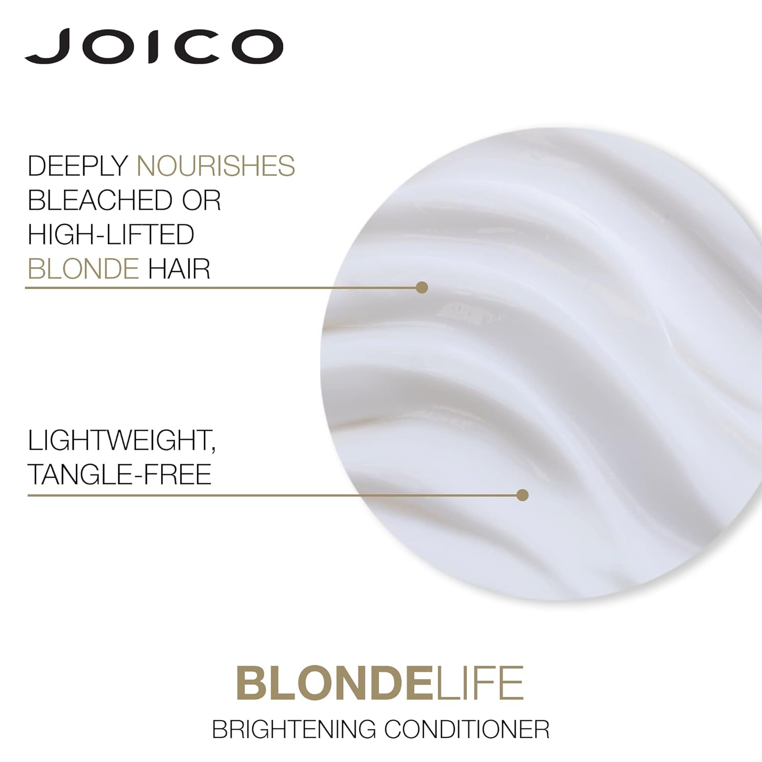 Joico Champú y acondicionador iluminador Blonde Life  Para cabello rubio  Añade suavidad y suavidad  Sin sulfatos  Con aceite de monoi y tamanu