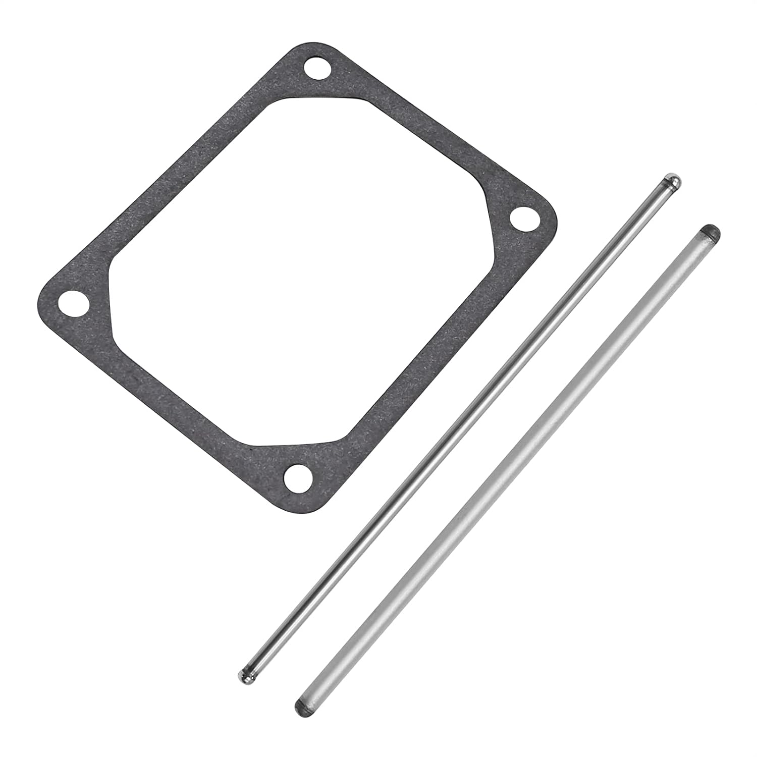 Juego de varillas de empuje con tapa de válvula de repuesto para B & S 690981 690982 Acero y aluminio