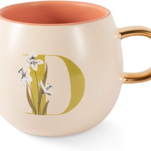 FRINGE STUDIO Floral D Organic Taza redonda (428035) 14 fl oz FRINGE STUDIO Floral D Organic Taza redonda (428035) 14 fl oz