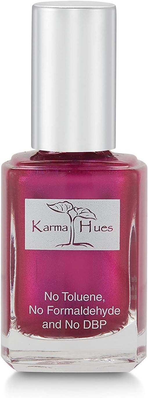 Karma Organic Esmalte de uñas natural no tóxico, pintura de uñas vegana y libre de crueldad para arte de uñas, esmalte de uñas de secado rápido para