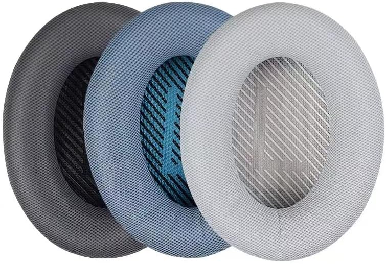 Almohadillas de repuesto para los oídos Bose QuietComfort 45 QC45 QC35 QC35 ii QC25 QC25 (blanco)
