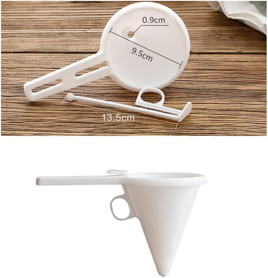 Embudo de chocolate blanco, herramientas especiales para panqueques y artilugios, dispensadores de rebozado, embudo para hornear, pastel, postre,