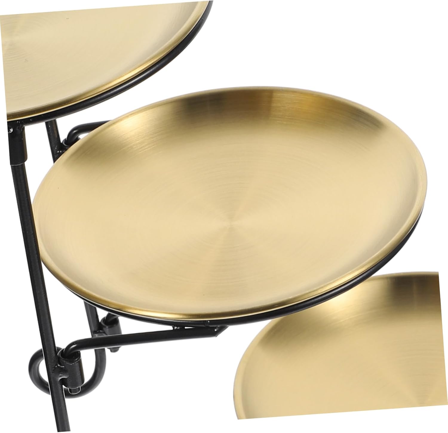 1 soporte para macetas de 3 niveles para plantas de interior, soporte de metal para plantas de interior, soporte de alambre para macetas, macetas