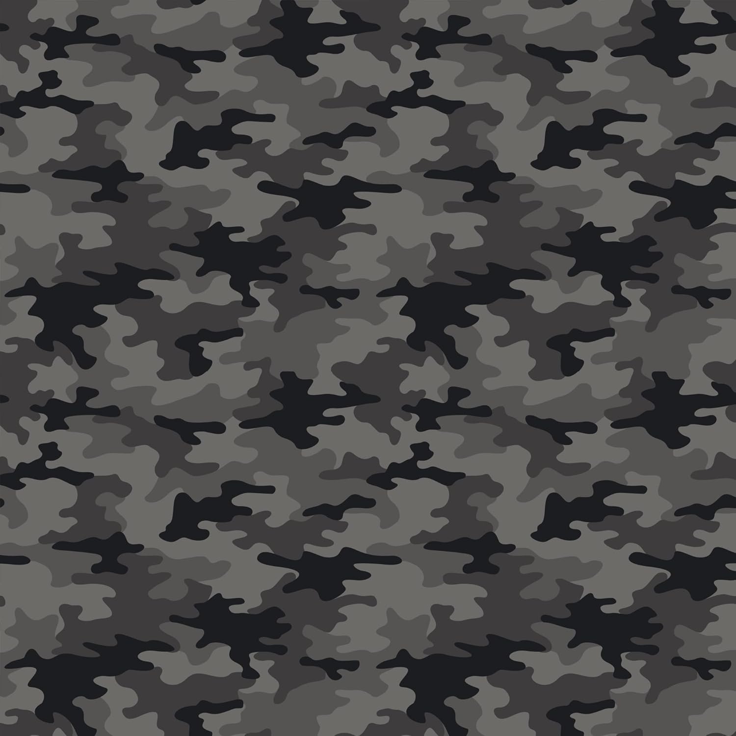 Black Army – Paquete de vinilo adhesivo permanente de camuflaje de 12 x 12 pulgadas, funciona con todos los cortadores de manualidades (4, mezcla y