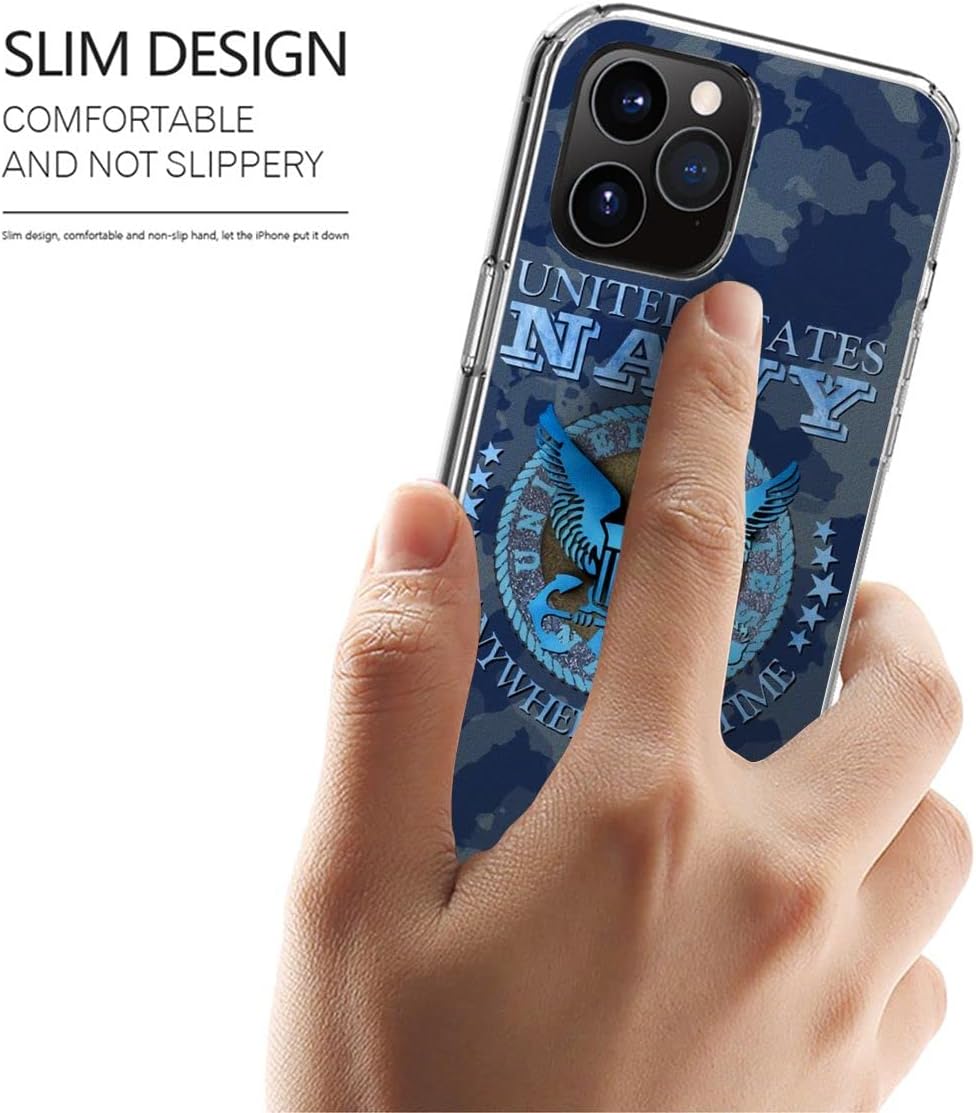 Funda de teléfono United Cover States Protect Navy Accesorios a prueba de golpes TPU compatible con iPhone 15 14 Pro Max 13 12 11 X Xs Xr 8 7 6 6s