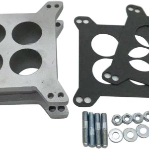 1 juego de espaciador fenólico SHLPDFM de 2 pulgadas, espaciador de carburador de aluminio para Edelbrock Holley Chevy Ford 4bbl SBC BBC Chevy V8 1 juego de espaciador fenólico SHLPDFM de 2 pulgadas, espaciador de carburador de aluminio para Edelbrock Holley Chevy Ford 4bbl SBC BBC Chevy V8