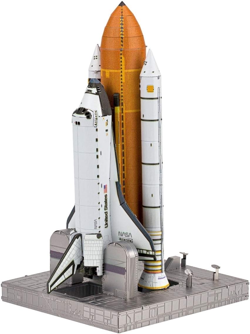 Metal Earth Fascinations Premium Series – Kit de lanzamiento del transbordador espacial 3D
