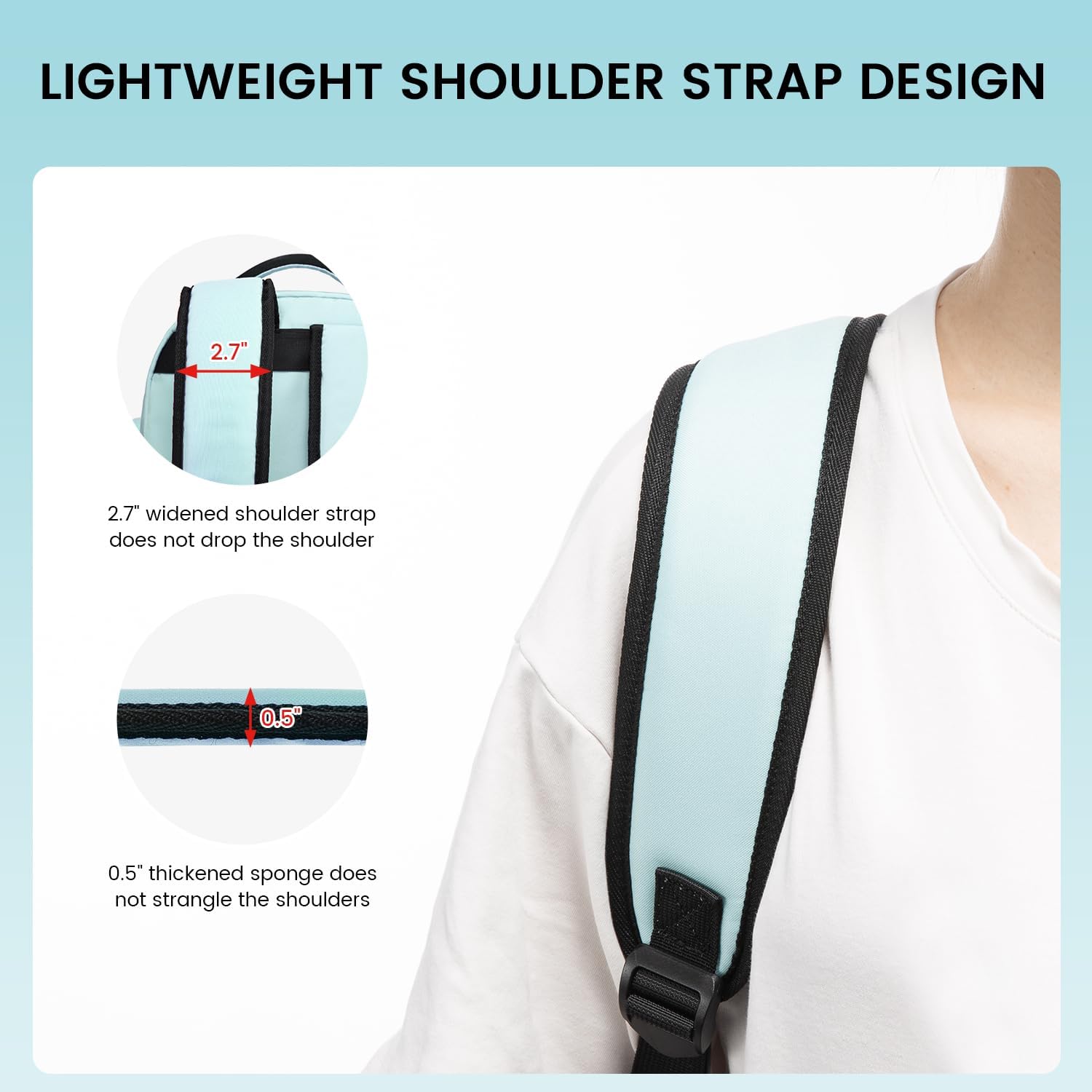 LOVEVOOK Mochila para laptop para mujer bolsas de computadora de negocios para viajes de trabajo, Verde (Mint Green), Mochila