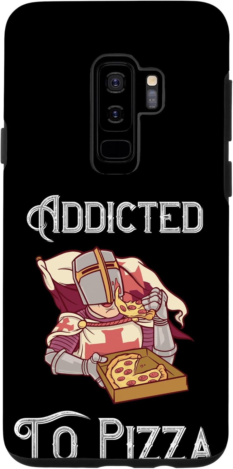 Galaxy S9+ Pizza Knight Templar Addicted Pizza Lover Pizza Slice Case