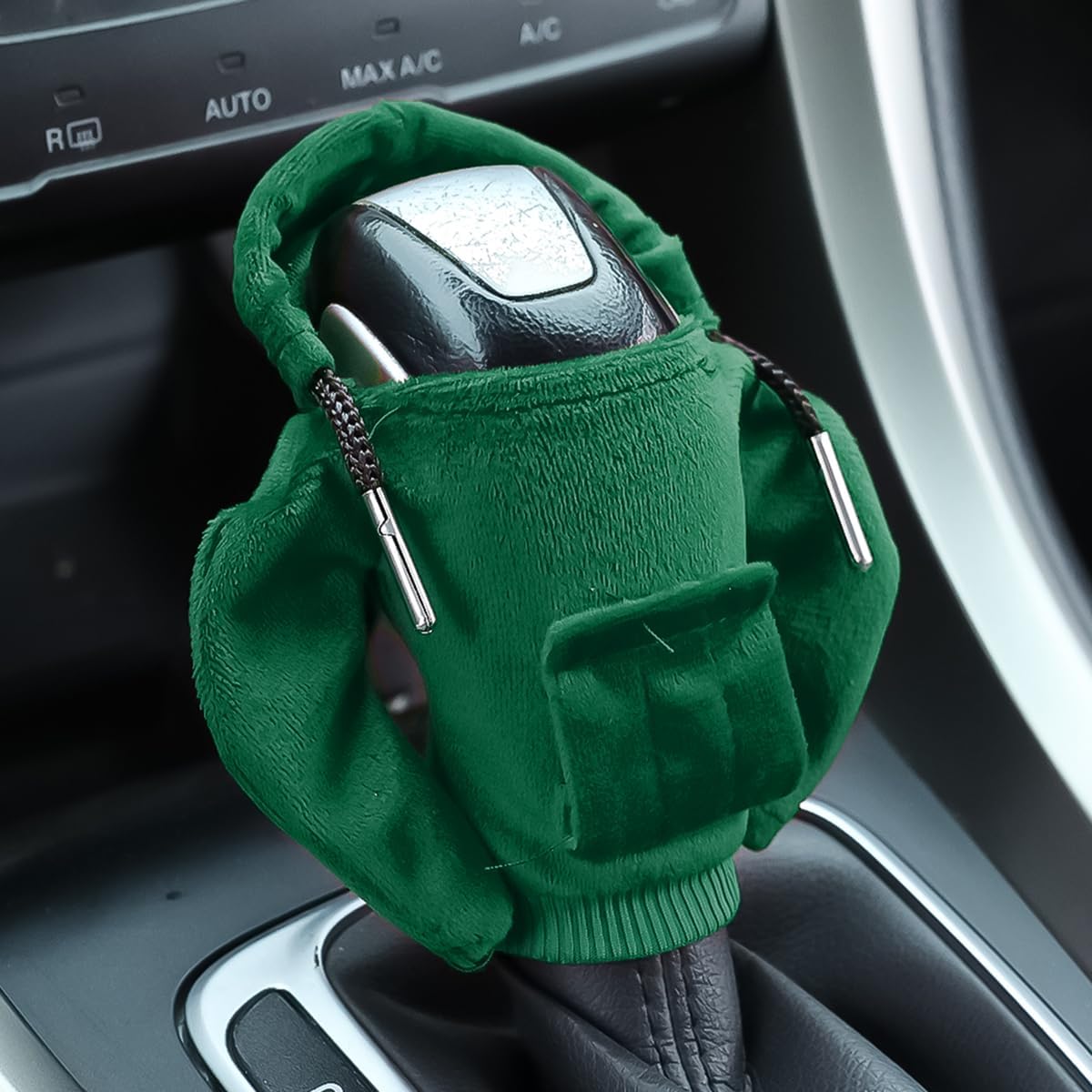 zipelo Funda para pomo de palanca de cambios de automóvil, diseño de suéter de moda, bonita camisa con capucha para pomo de palanca de cambios de