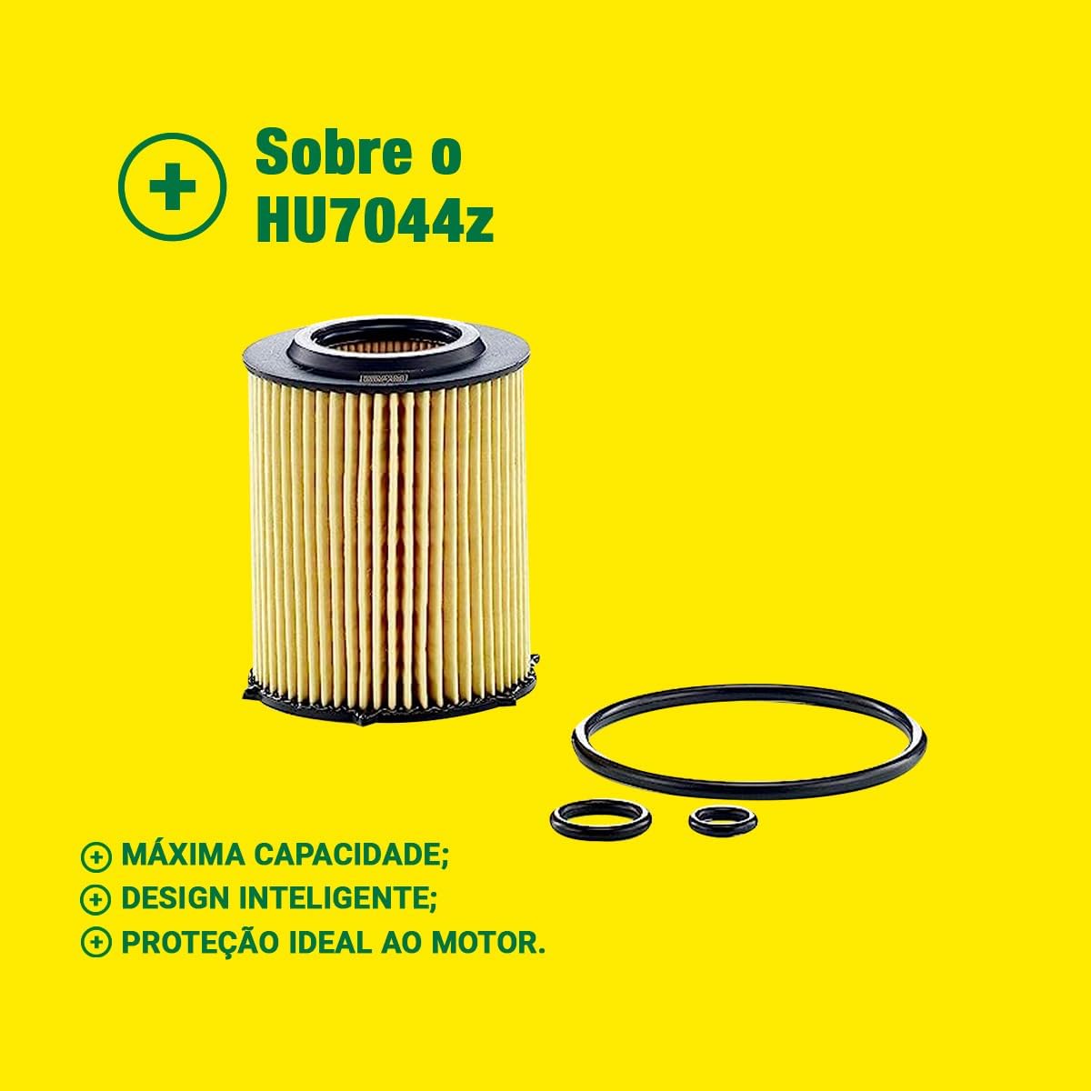 MANN-FILTER HU 7044 Z Filtro de aceite – Cartucho