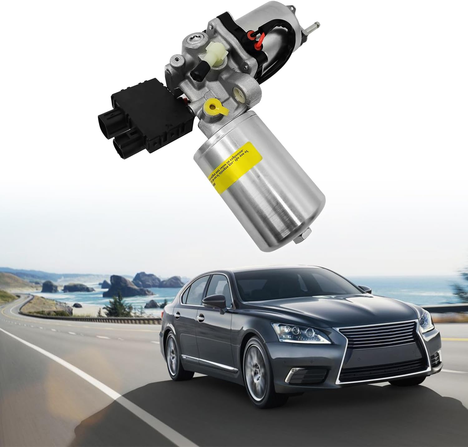 ABS BOMBA Refuerzo de freno compatible con Lexus LS460 LS600h 2007-2017 y 47070-50040, 47070-50020