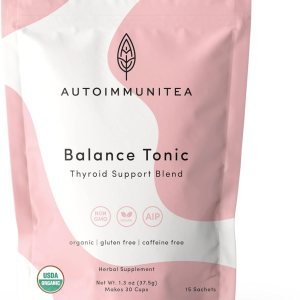 AIP Tea – Mezcla de hierbas para el equilibrio de la tiroides para alimentos autoinmunes compatibles con la dieta de protocolo autoinmune, Whole 30, AIP Tea – Mezcla de hierbas para el equilibrio de la tiroides para alimentos autoinmunes compatibles con la dieta de protocolo autoinmune, Whole 30,