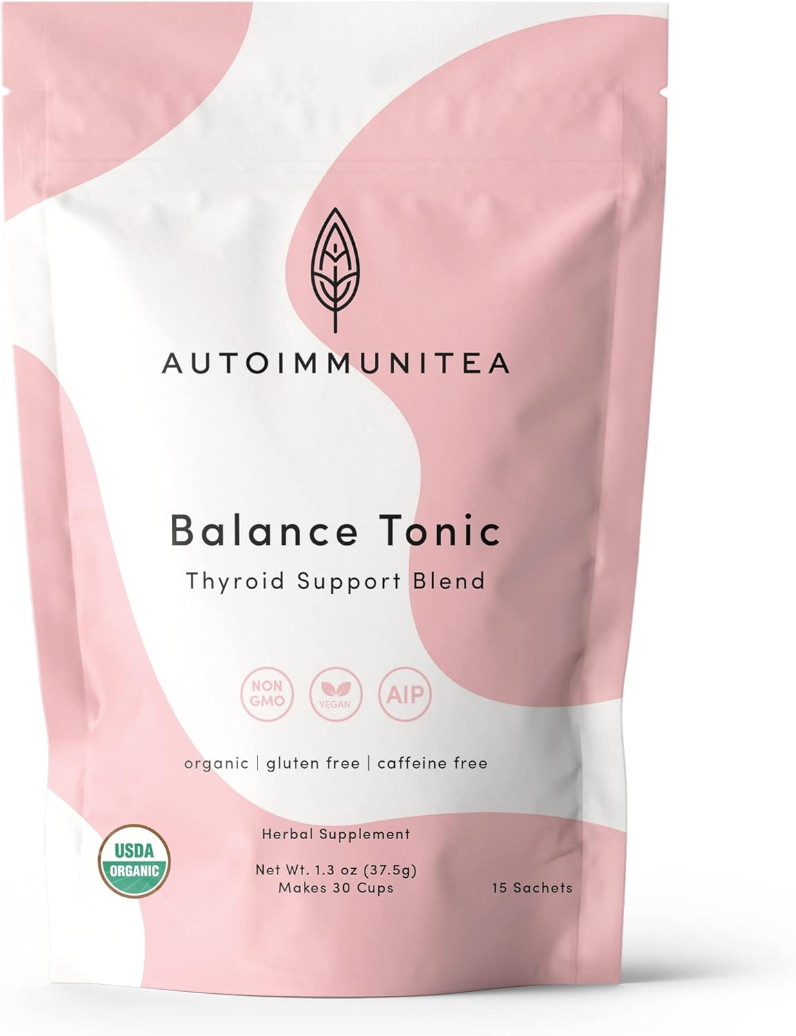 AIP Tea – Mezcla de hierbas para el equilibrio de la tiroides para alimentos autoinmunes compatibles con la dieta de protocolo autoinmune, Whole 30,