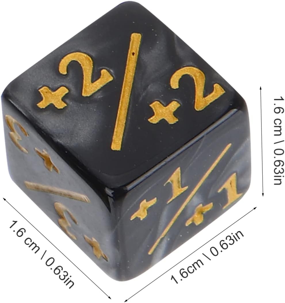 Zerodeko Juego de dados de 24 piezas de dados de acrílico, dados de reunión, dados de lealtad D6 para niños, juguetes de aprendizaje, juguetes para
