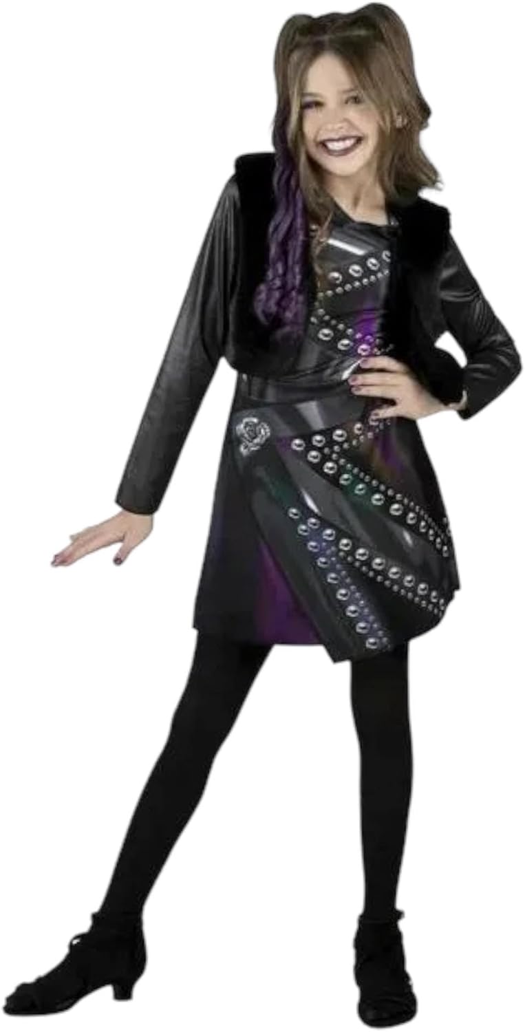 Jazwares Naomi Storm Shadow High – Disfraz unisex para Halloween con vestido, extensión de cabello