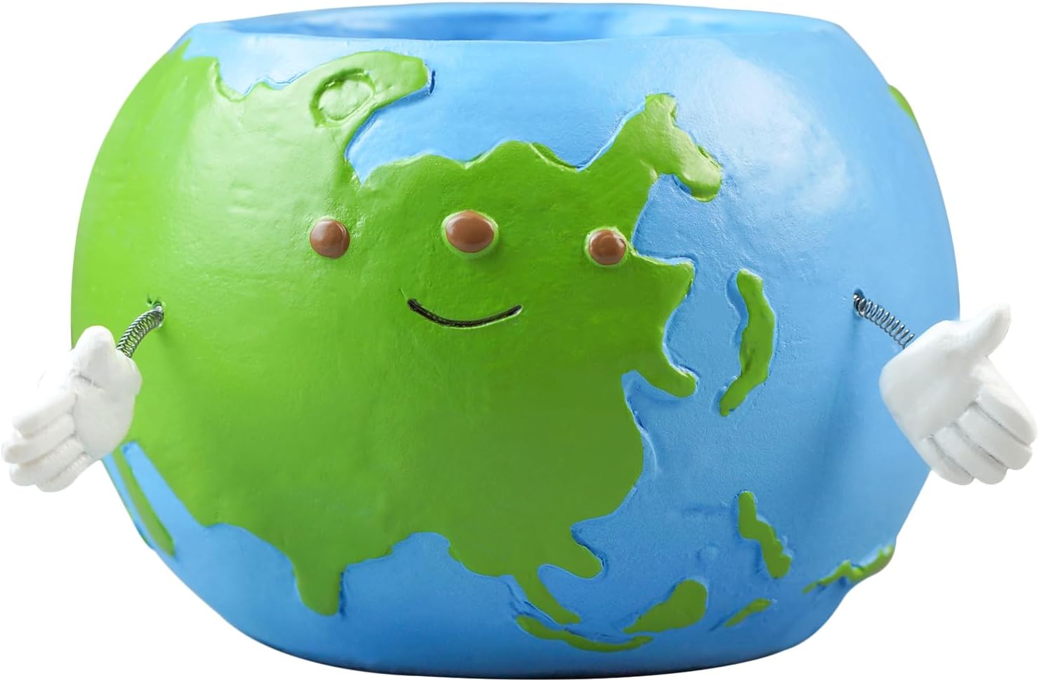 Cinf Macetas de resina en forma de muñeca de jardín de plantas verdes bonitas macetas encantadoras macetas para bolígrafo, maceta decorativa moderna