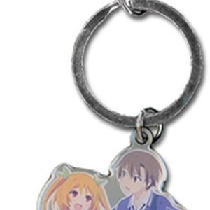Gran entretenimiento oriental oreshura chiwa & Eita metal Llavero Gran entretenimiento oriental oreshura chiwa & Eita metal Llavero