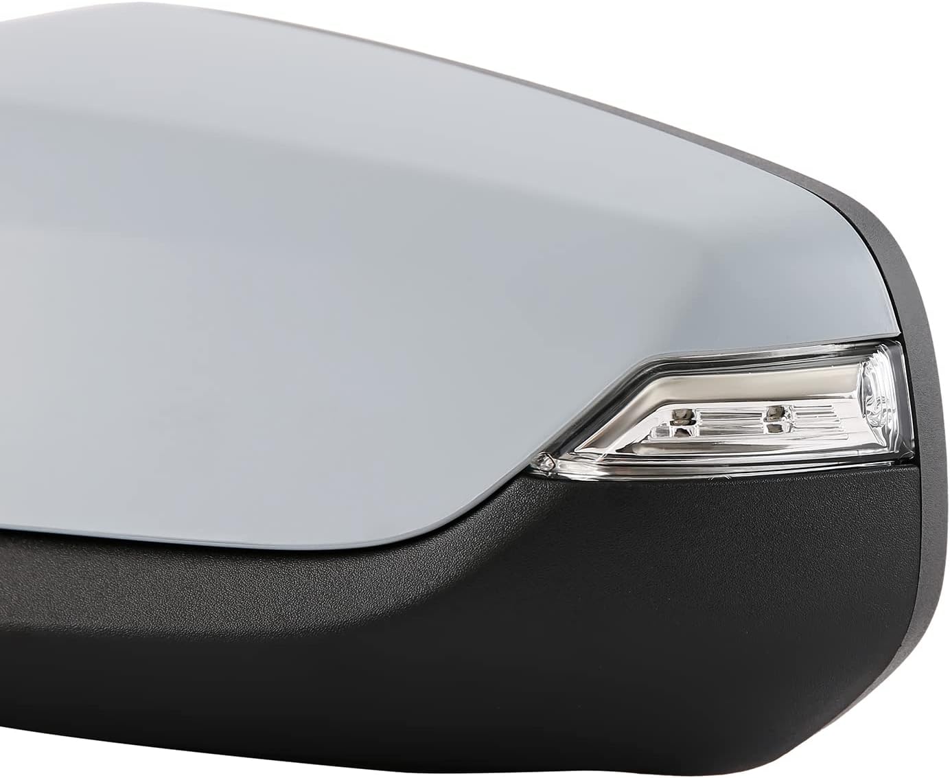 Partzer Espejo retrovisor lateral izquierdo para el conductor, 8 pines, compatible con Chevy Malibu LT Hybrid 2016-2018  GM1320603 84725732-PFM  Con
