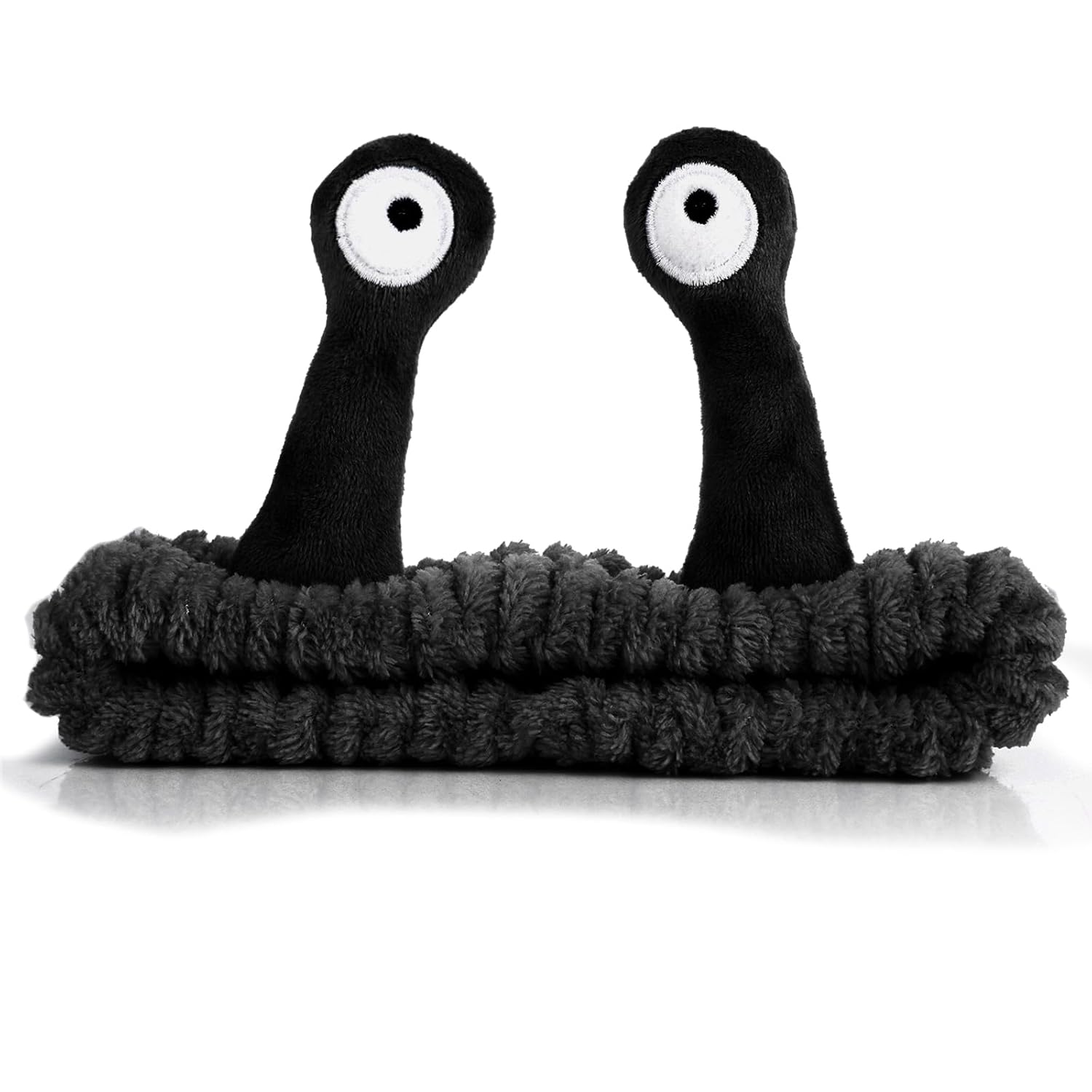 Diadema de spa para maquillaje facial, banda para la cabeza de microfibra suave de forro polar coral para la cabeza, caracol, dibujos animados,