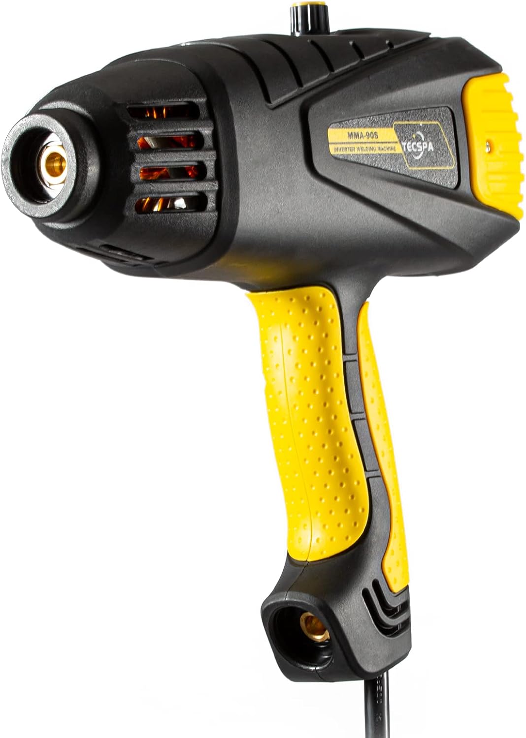 Kit de máquina de soldadura de mano 110V, tecnología de inversor digital IGBT MMA soldador de mano compacto peso 3.3 libras, alto voltaje sin carga