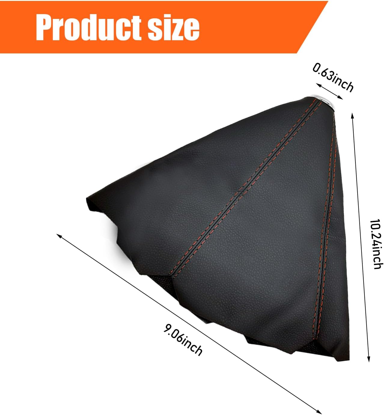 1 funda antipolvo para pomo de palanca de cambios de automóvil, protector de palanca de cambios de cuero, cubierta de transmisión de balonmano,