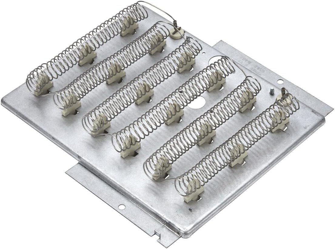 Whirlpool WPY503978 Elemento calefactor de secador OEM, plata