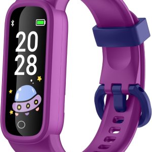 EURANS Rastreador de actividad física para niños, niñas y adolescentes, rastreador de actividad diario impermeable con monitor de frecuencia EURANS Rastreador de actividad física para niños, niñas y adolescentes, rastreador de actividad diario impermeable con monitor de frecuencia